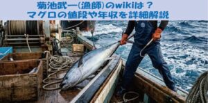 菊池武一(漁師)のwikiは？マグロの値段や年収を詳細解説